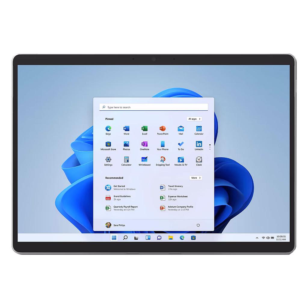 Microsoft Surface Pro 8 Laptop : Intel Core i7-11th Gen|32GB|1TB|13"FHD|Win 10Pro